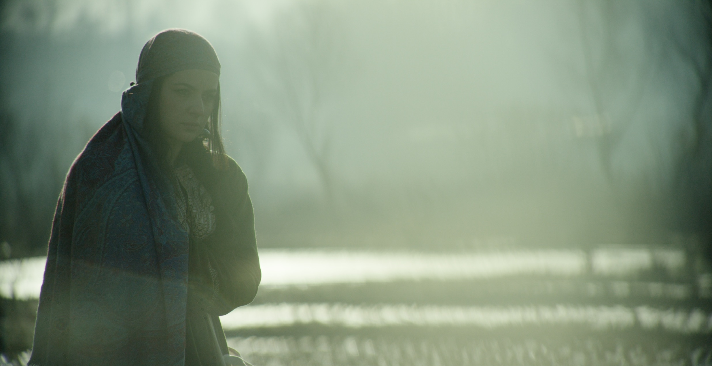 A figure in misty riverlight, Jhelumas music video